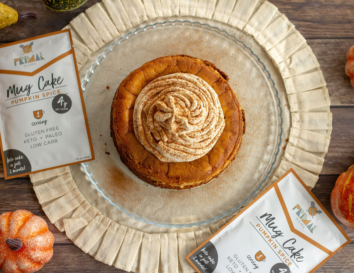 KetoKrate Pumpkin Cheesecake