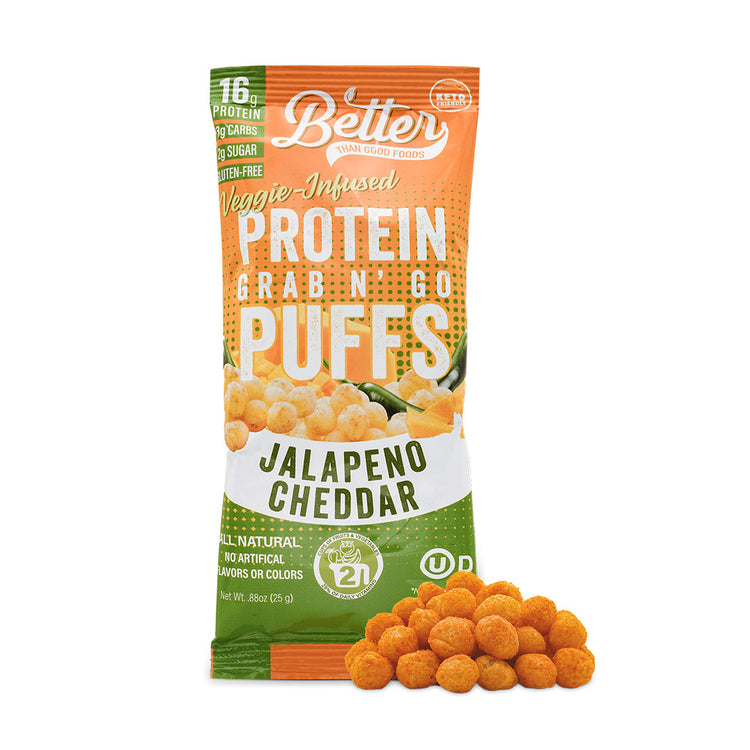 Jalapeno Cheddar Protein Puffs