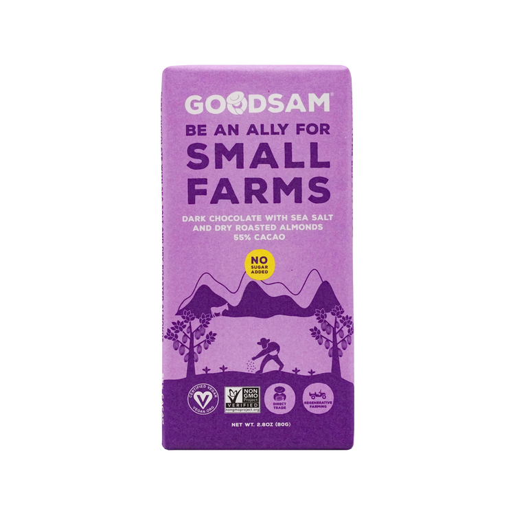 55% Sea Salt & Almond Bar