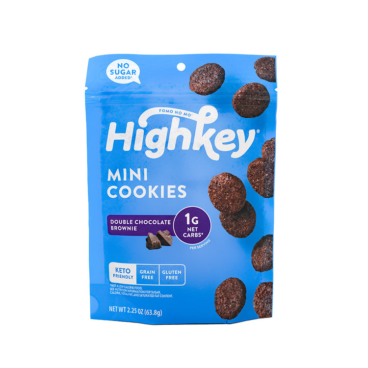 Mini Cookies – Double Chocolate Brownies