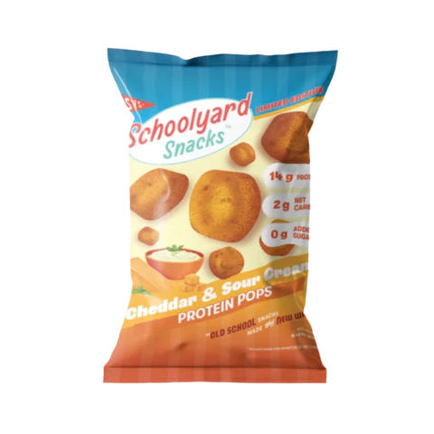 Cheddar & Sour Cream Protein Pops