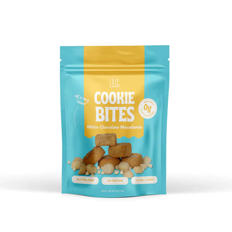 White Chocolate Macadamia Keto Cookie Bites