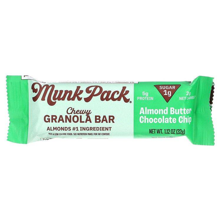 Almond Butter Cocoa Chip Granola Bar