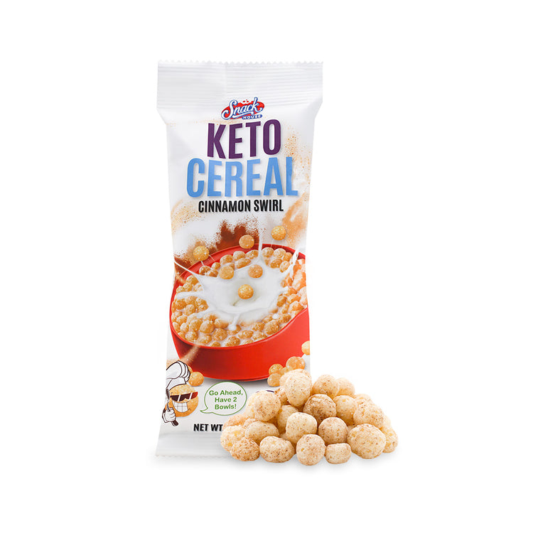 Cinnamon Swirl Keto Cereal