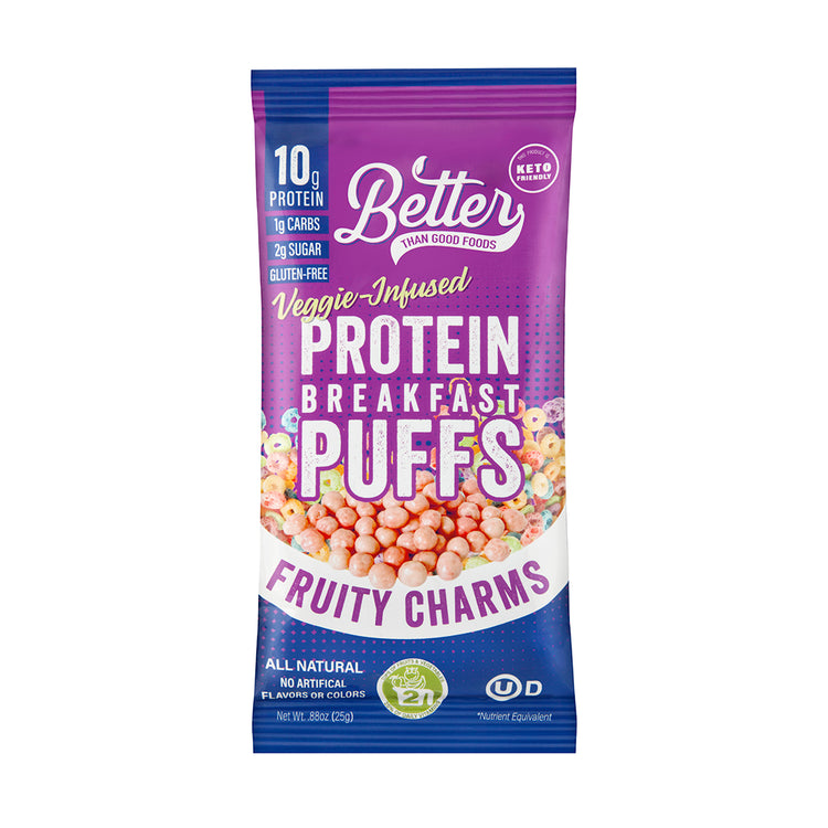 Fruity Charms Protein Breakfast Puffs