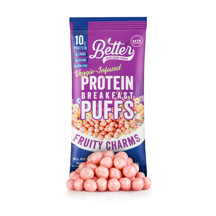 Fruity Charms Protein Breakfast Puffs