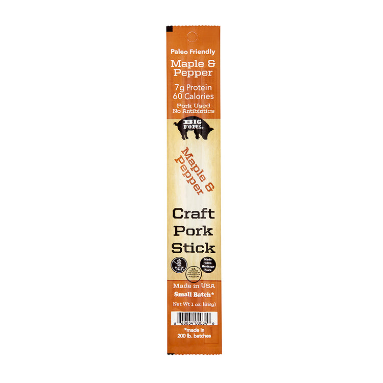 Maple & Pepper Pork Stick
