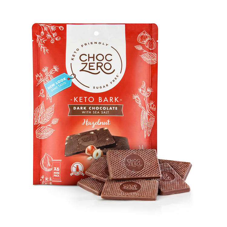 Dark Chocolate Hazelnut Keto Bark