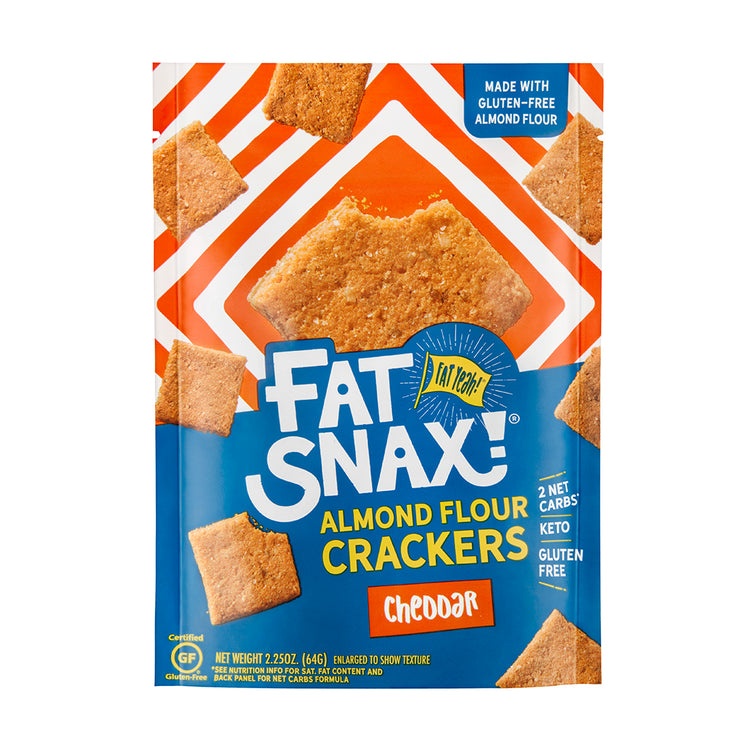 Cheddar Almond Flour Crackers