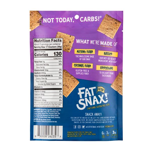 Fat Snax - Everything Crackers