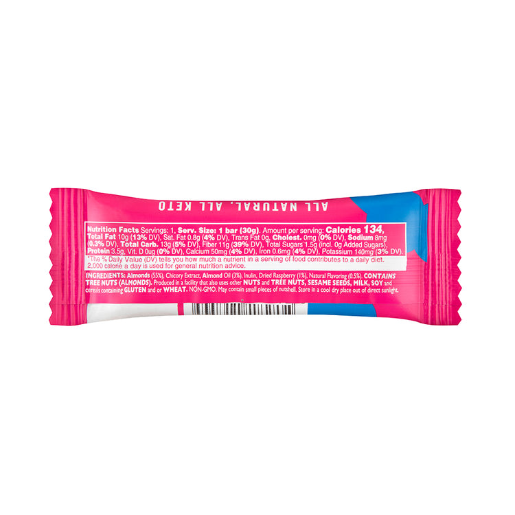 Raspberry and Almond Nut Bar