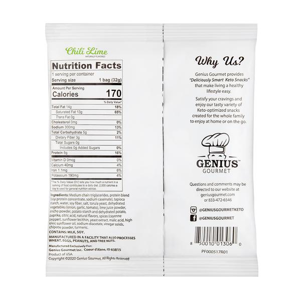Genius Gourmet Inc. - Chili Lime Chips