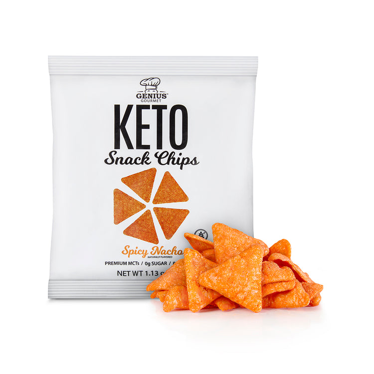 Spicy Nacho Keto Snack Chips