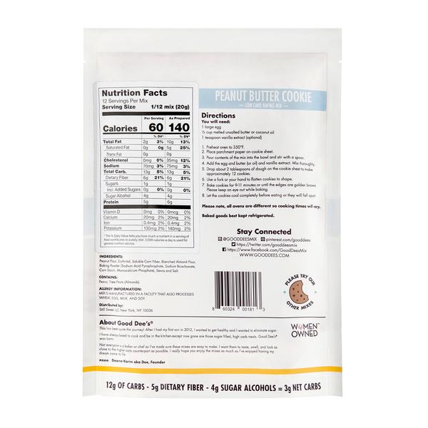 Good Dee's - Peanut Butter Cookie Mix