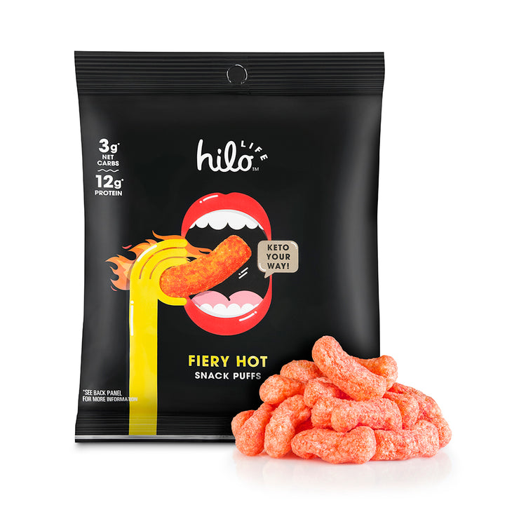 Fiery Hot Snack Puffs