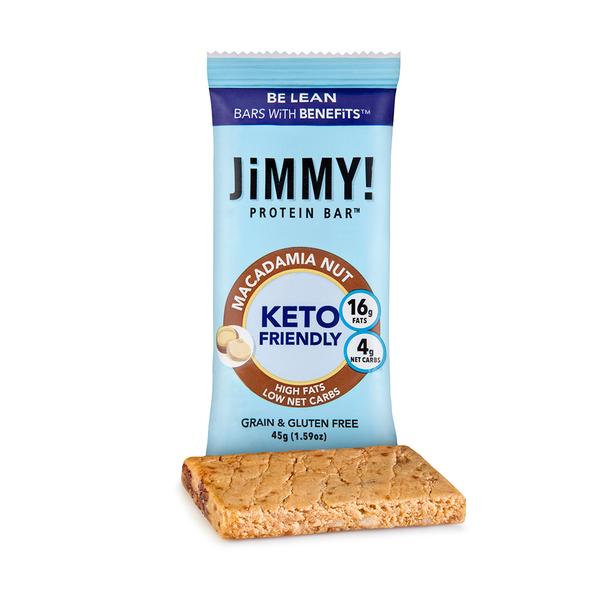 JiMMY BAR! - Keto Macadamia Nut Bar