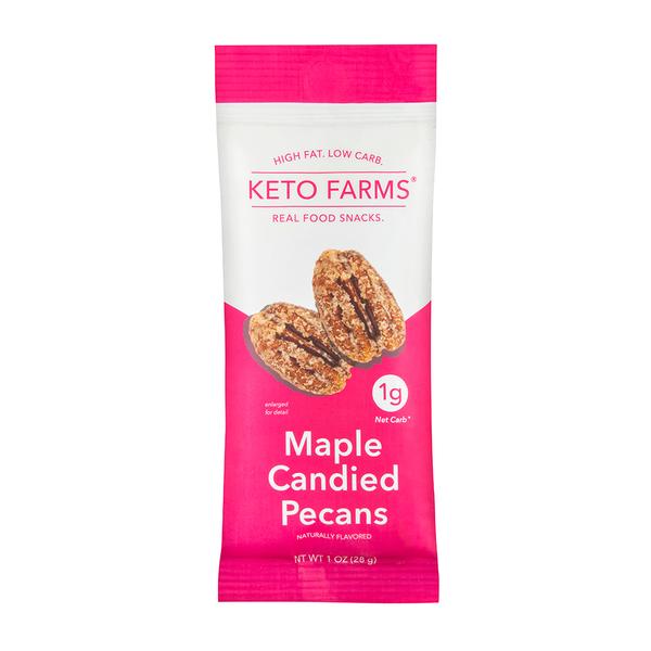 Maple Candied Pecans