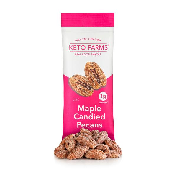 Maple Candied Pecans