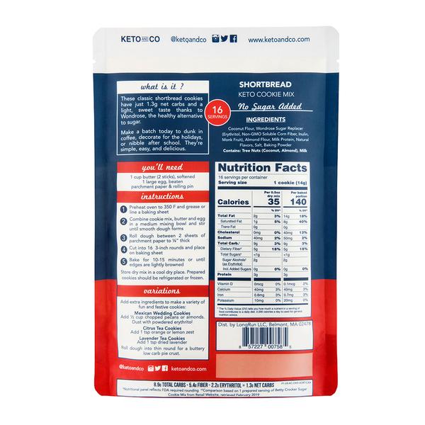Keto and Co. - Shortbread Cookie Mix