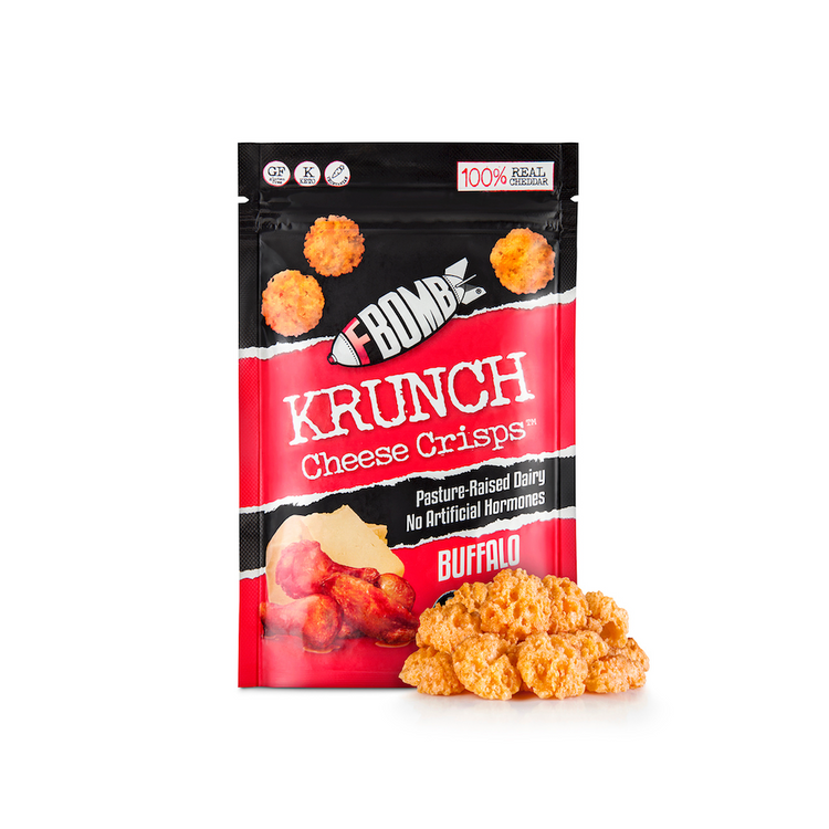 FBomb Buffalo Krunch Cheese Crisps