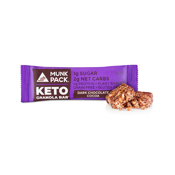 Dark Chocolate Cocoa Granola Bar