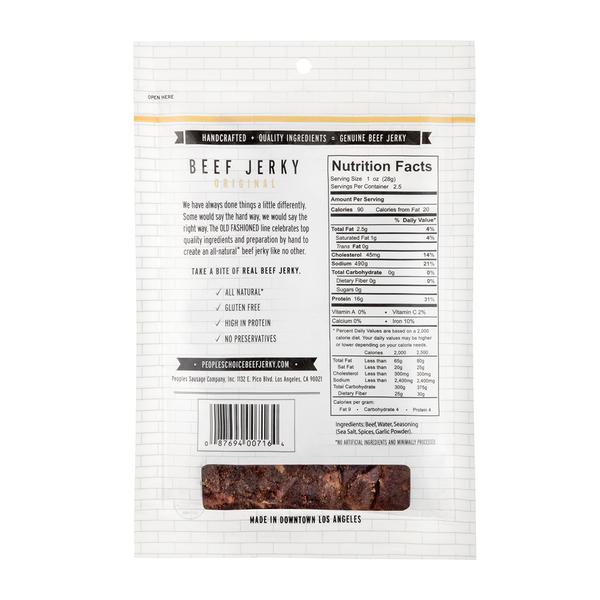 People's Choice Beef Jerky - Old Fashioned Original