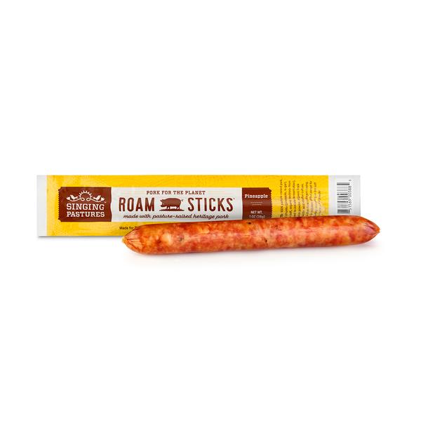 Singing Pastures - Roam Sticks – Hickory-Smoked Pork With Pineapple
