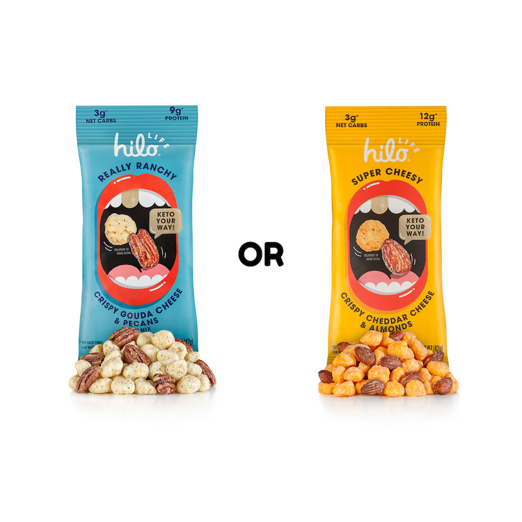 Really Ranchy OR Super Cheesy Nut and Cheese Mix