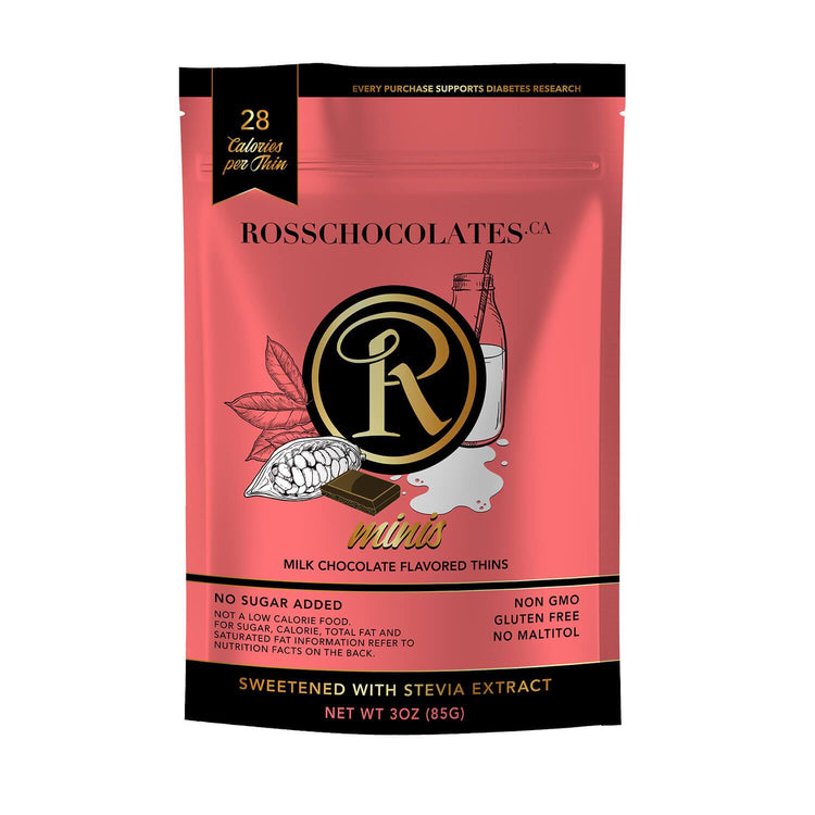 Ross Chocolates - Milk Chocolate Sweetend with Stevia