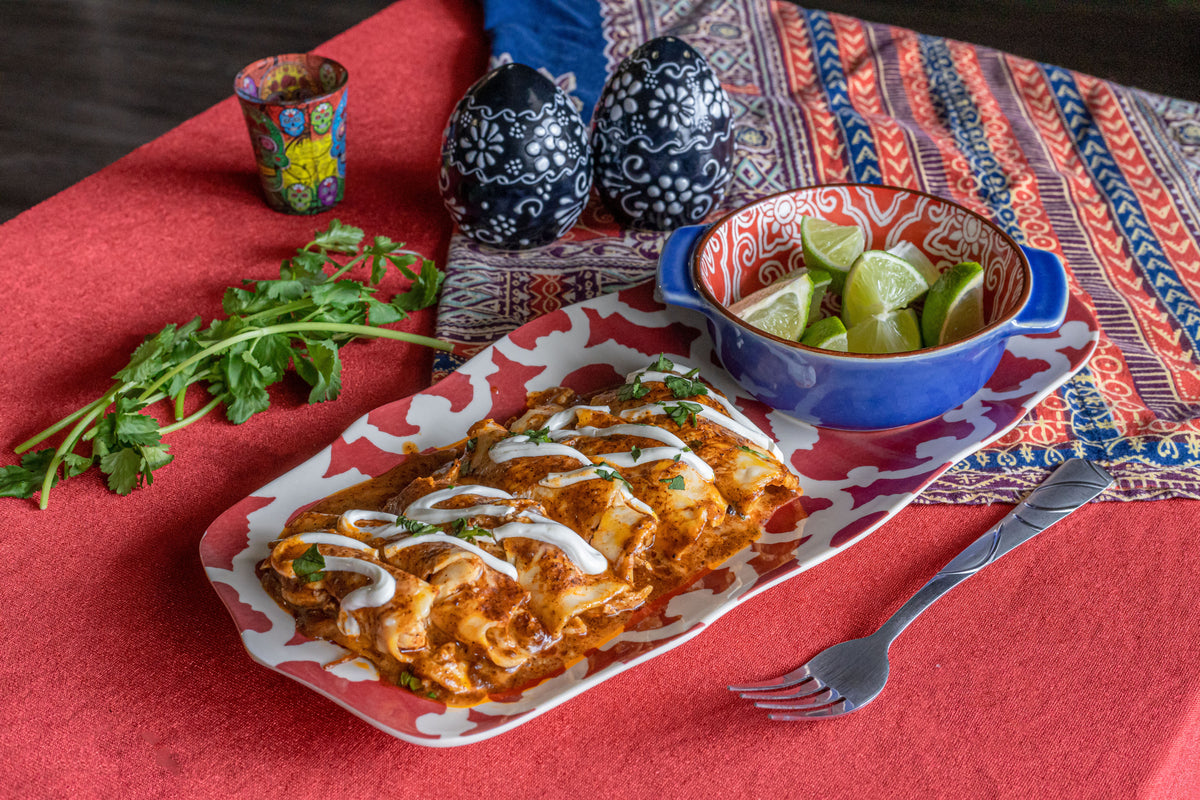 Keto Chicken Enchiladas