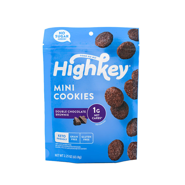 Mini Cookies – Double Chocolate Brownies