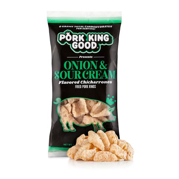Onion and Sour Cream Pork Rinds