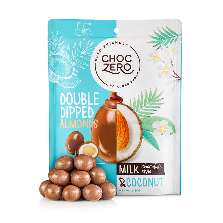 Double Dipped Milk Chocolate Coconut Almonds