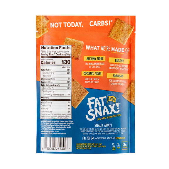 Cheddar Almond Flour Crackers