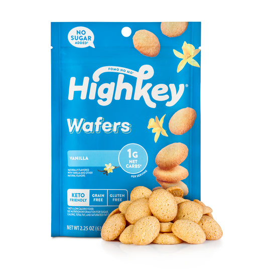 Highkey Vanilla Wafers front packaging