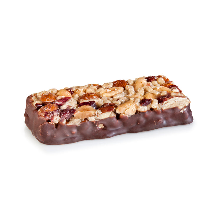 Chewy Nutty Dark Chocolatey Cranberry & Almond Keto Bar