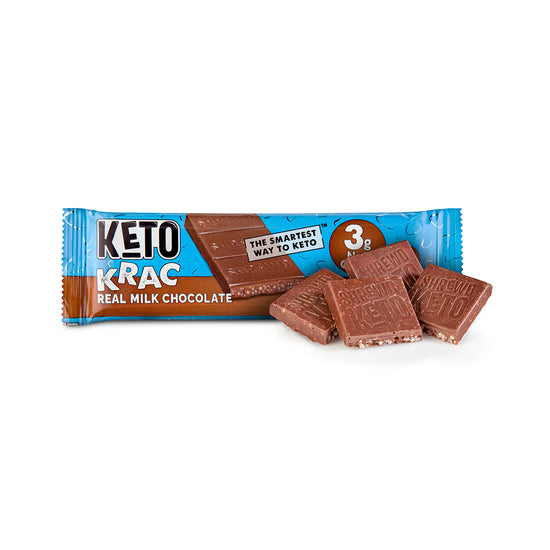 KetoKrac Milk Chocolate Bar
