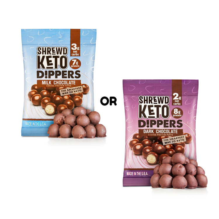 Keto Dippers - Dark Chocolate OR Milk Chocolate